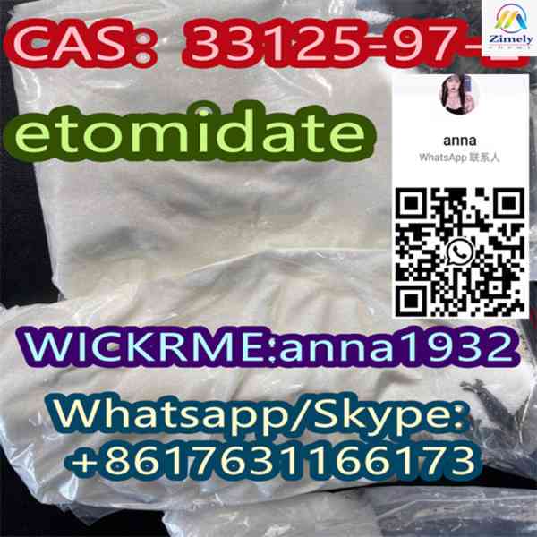 hot Etomidate CAS33125-97-2 sell high purity  - foto 3
