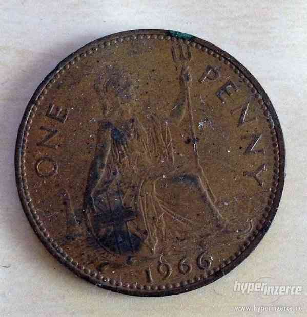 Mince UK 1 Penny 2 ks - foto 3