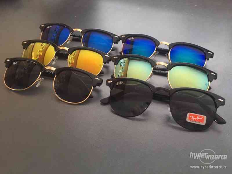 Nové luxusní sluneční brýle Rayban, Ray Ban clubmaster