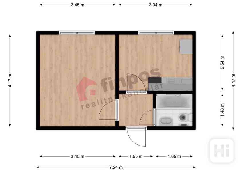 Prodej bytu 1+1, 32m2, Kladno - foto 15