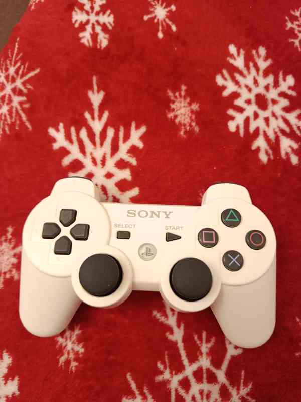 ps3 ovladač bílý original 850kč.