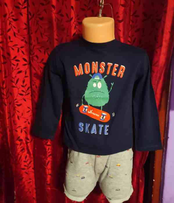 Dětské tričko Monster Skate, vel. 98