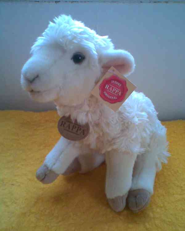 Plyšové kočičky Rappa a ovečka - foto 2