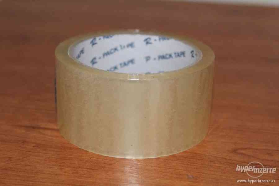 Lepící páska, průhlená - foto 3