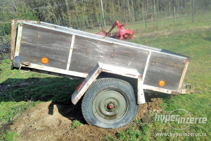 vlečka za traktor jednonápravová - foto 2
