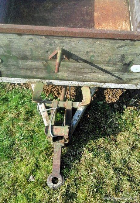 vlečka za traktor jednonápravová - foto 4