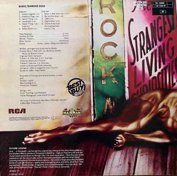 David Bowie – Diamond Dogs  (LP) - foto 2