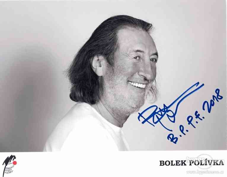 Autogram Bolka Polívky