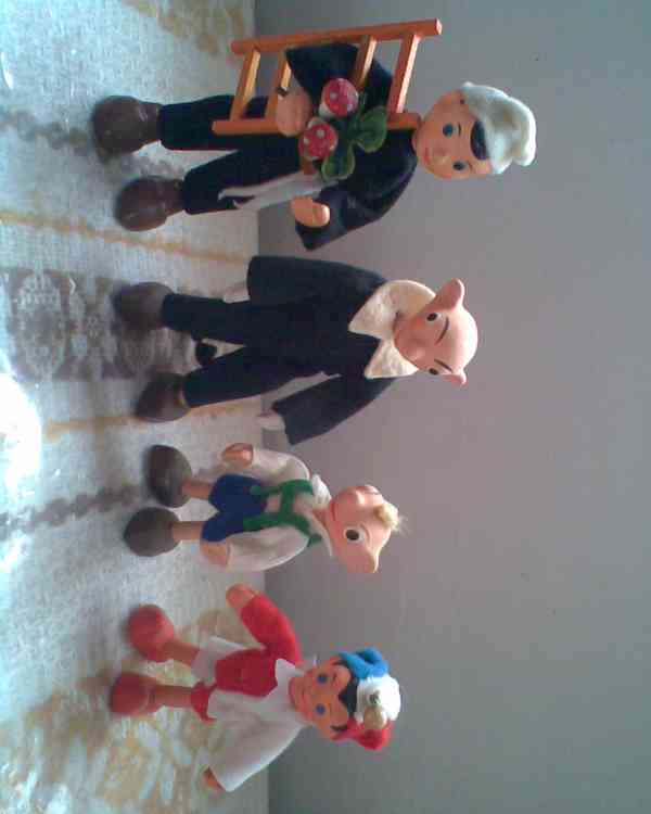 Retro postavičky figurky - foto 3