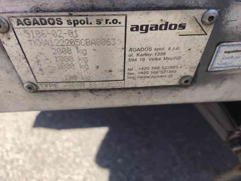 Sklopný podvalník Agados na převoz vozidel - foto 7