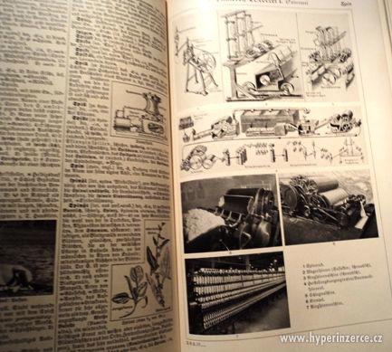 Herders konversations lexikon 12 svazků + atlas - foto 10