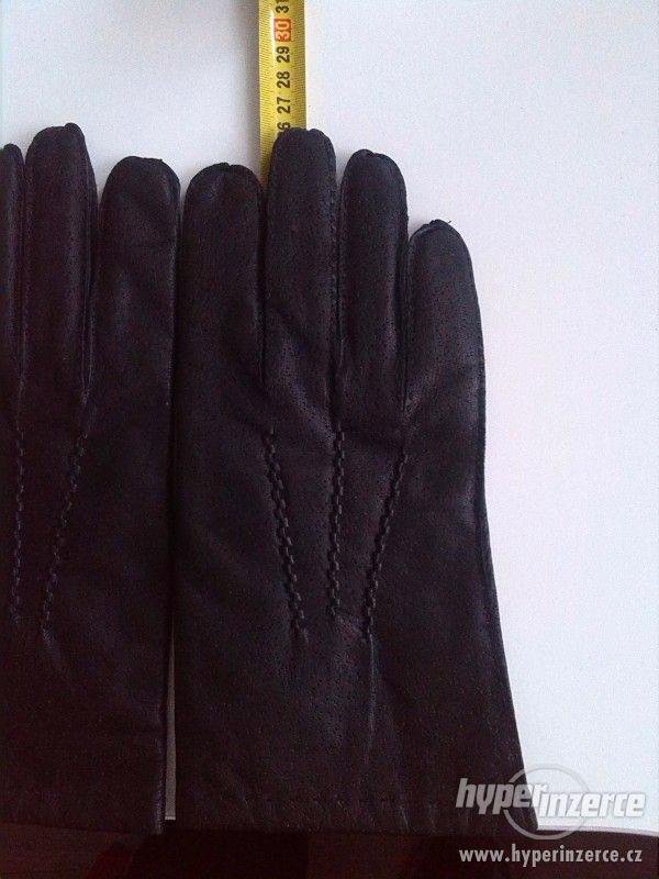 Pánské kožené rukavice - foto 3