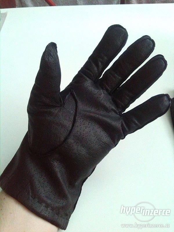 Pánské kožené rukavice - foto 4
