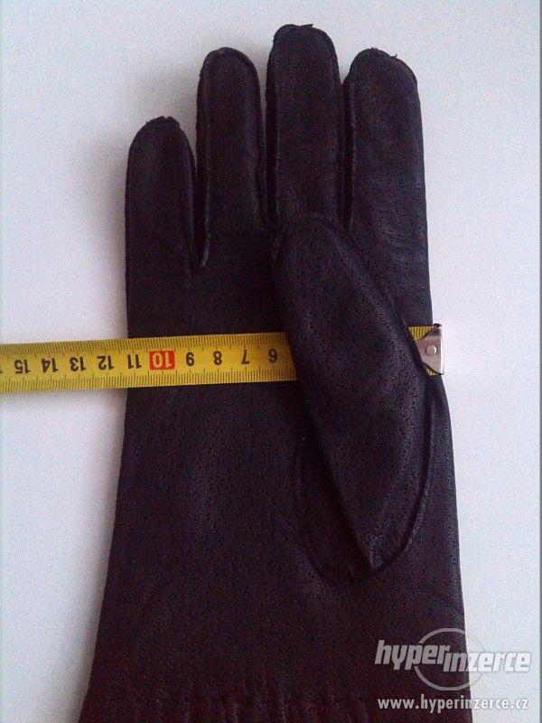 Pánské kožené rukavice - foto 5