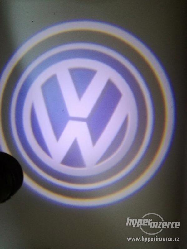 Led logo projektor pro: Škoda,VW,Seat,Audi,Alfa,Bmw,Saab - foto 2