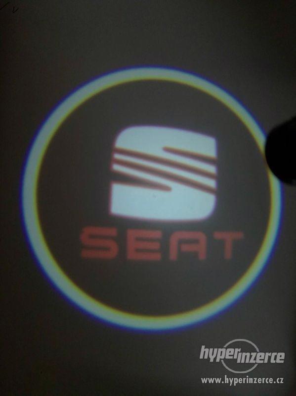 Led logo projektor pro: Škoda,VW,Seat,Audi,Alfa,Bmw,Saab - foto 7