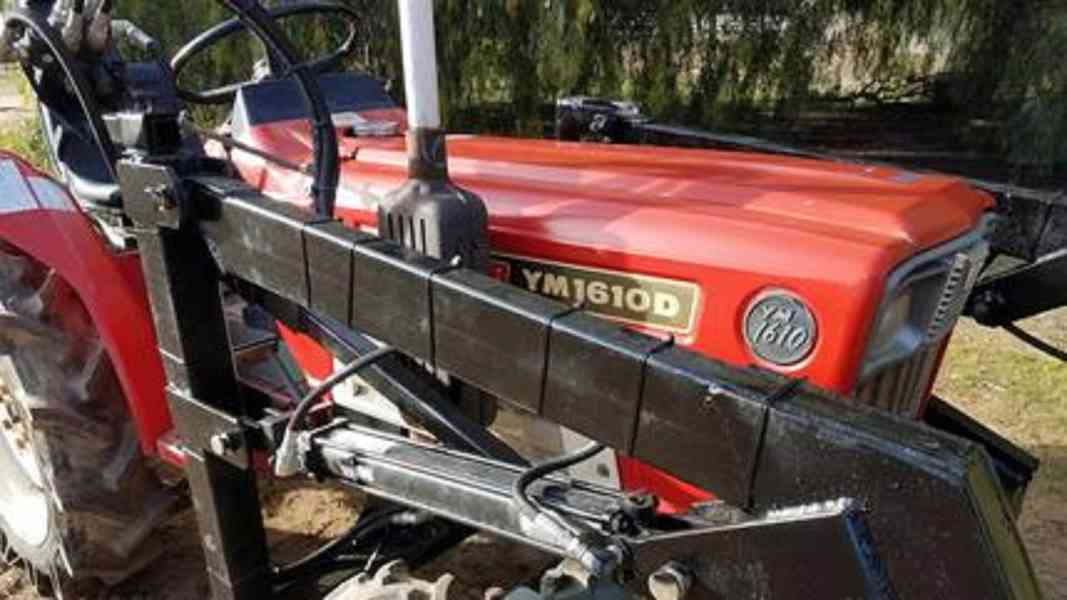 Yanmar YM1610D 4x4 s nakladačem  - foto 2