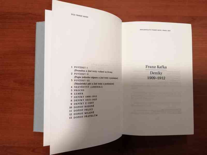 PRODÁM KNIHU FRANZ KAFKA: DENÍKY 1909–1912  - foto 2