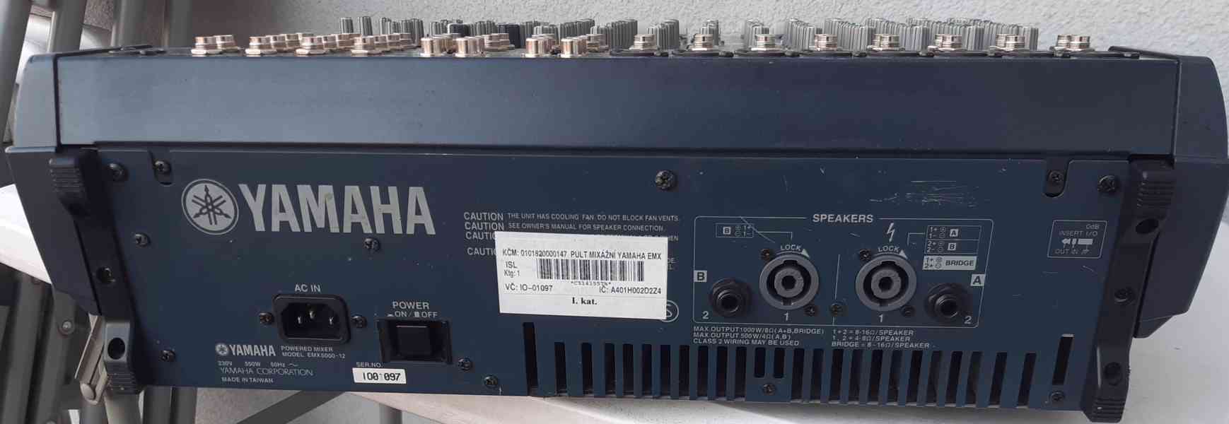 Power mix YAMAHA EMX 5000-12 Powered mixer - foto 2