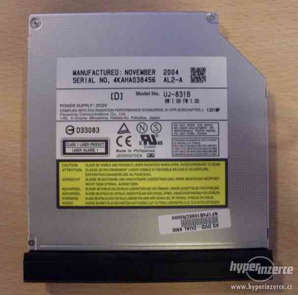 DVD vypalovačka do notebooku Panasonic UJ-831B - foto 1