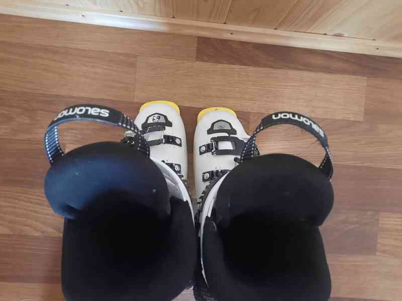 Juniorské boty na lyže Salomon XMAX LC 80 vel. 23,5 cm - foto 5