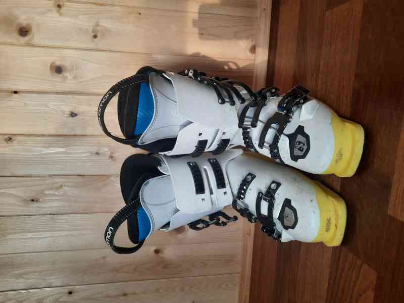 Juniorské boty na lyže Salomon XMAX LC 80 vel. 23,5 cm - foto 1