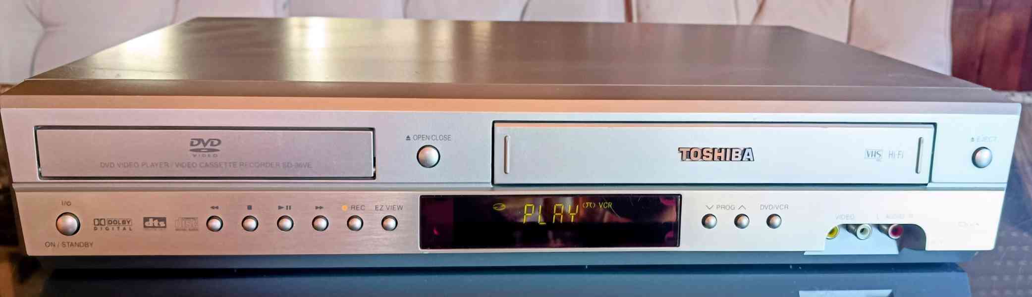 Toshiba SD-36V kombinace VHS a DVD - foto 2