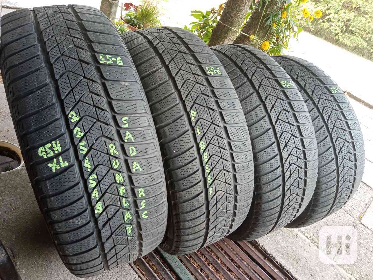 Zimní pneu 4kusy 225/45/18 vzorek 80% PIRELLI - dobírka - foto 1