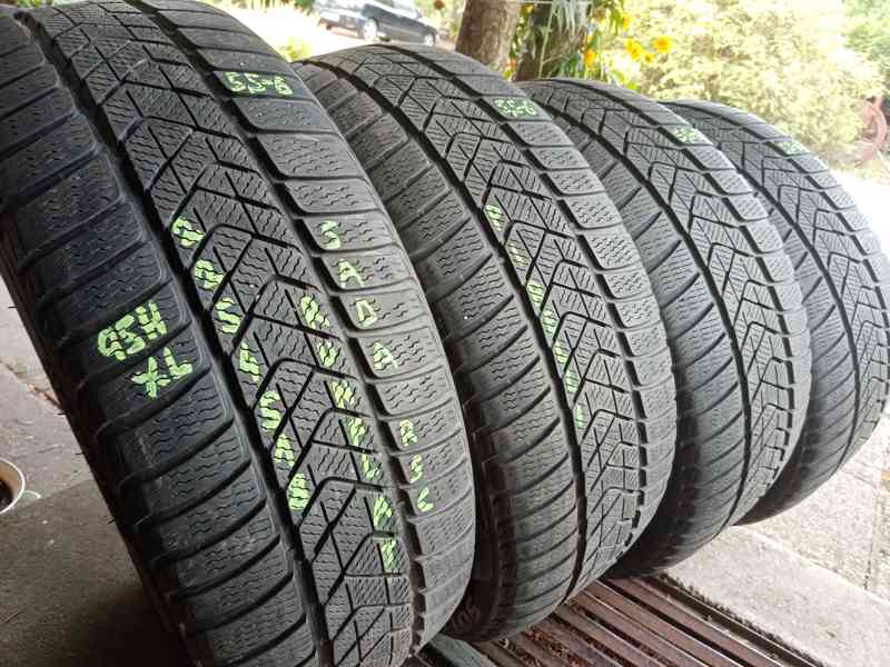 Zimní pneu 4kusy 225/45/18 vzorek 80% PIRELLI - dobírka - foto 2
