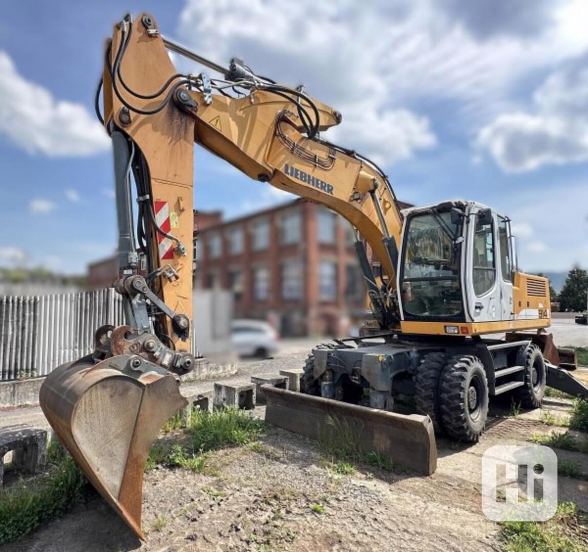 23t bagr offset+nohy Liebherr A914 Litronic rypadlo - foto 1