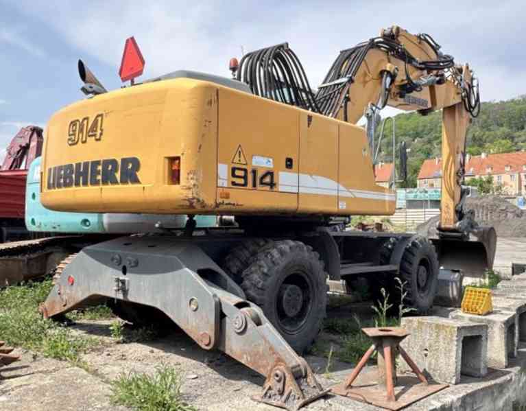 23t bagr offset+nohy Liebherr A914 Litronic rypadlo - foto 2