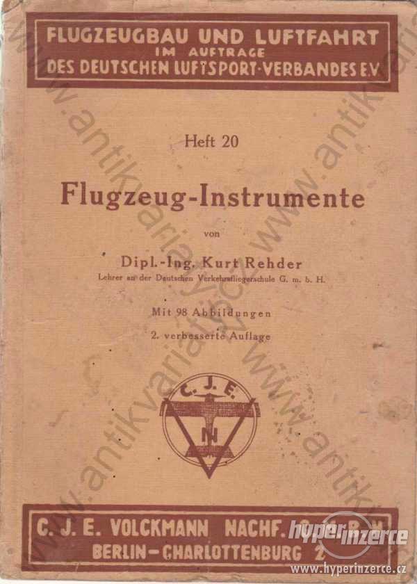 Fleugzeug-Instrumente Kurt Rehder 1934 - foto 1