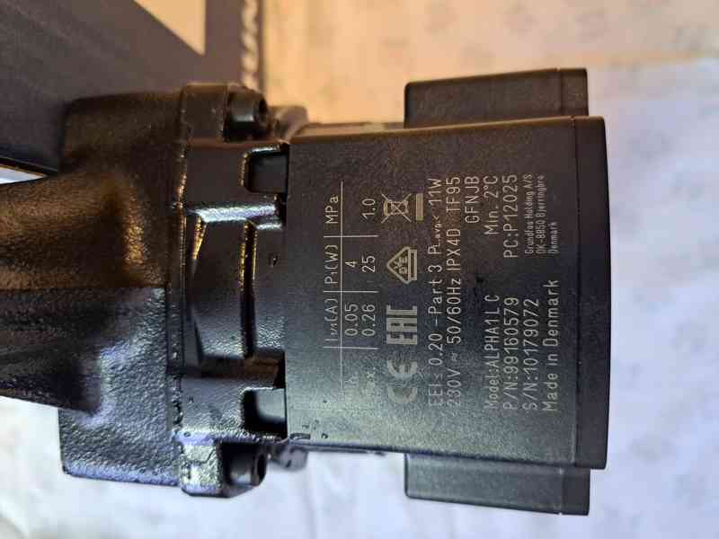  Oběhové čerpadlo GRUNDFOS ALPHA1 L 25-40  180mm - foto 2