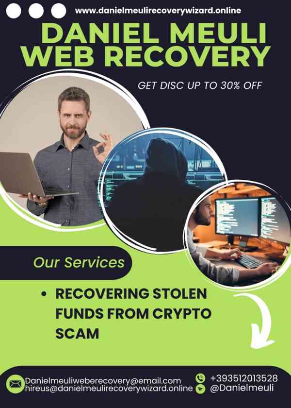 RECOVER LOST FUNDS TO ONLINE SCAMS WITH DANIEL MEULI WEB REC