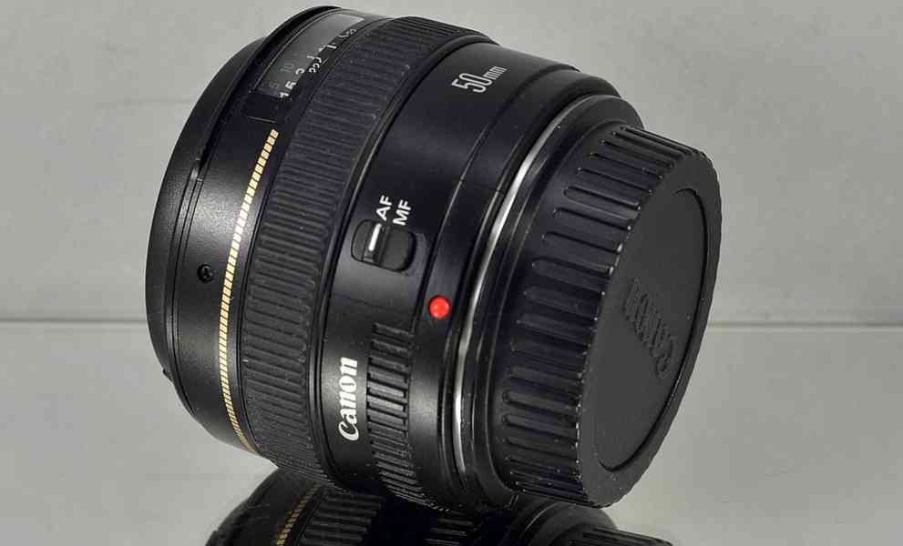 Canon EF 50mm f/1.4 USM full-frame Pevný *UV filtr - foto 7