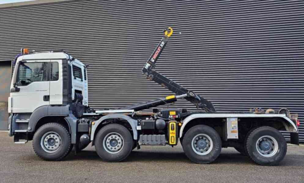 Eur5 Iveco 6x2 valník 6.5m+ HR 12m rotátor HIAB XS166 - foto 5