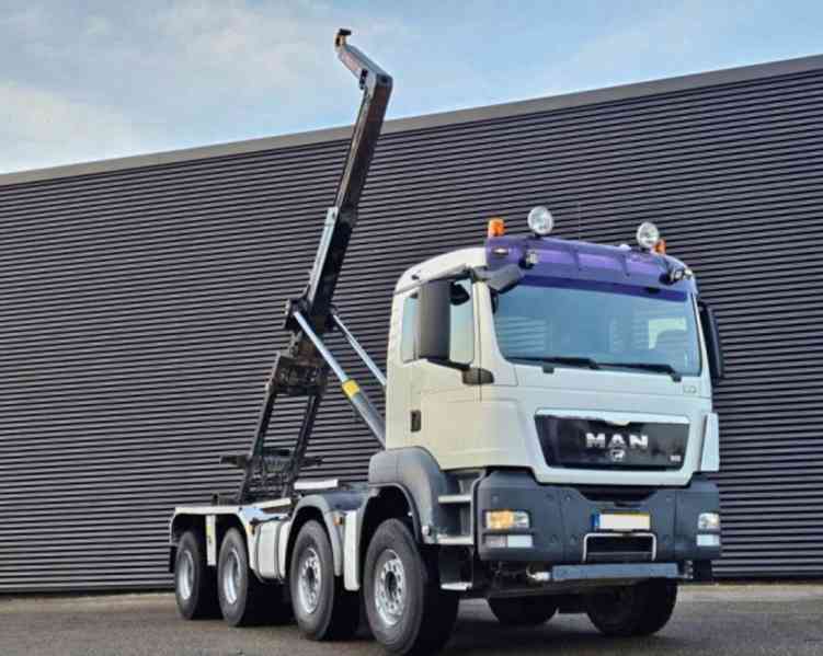 Eur5 Iveco 6x2 valník 6.5m+ HR 12m rotátor HIAB XS166 - foto 2