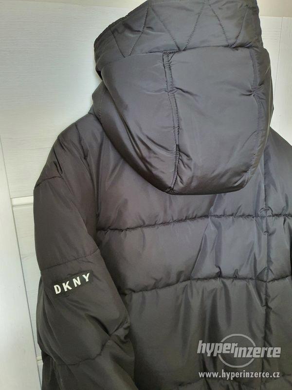 DKNY - Pánská zimní bunda/parka, černá, vel. L - foto 8