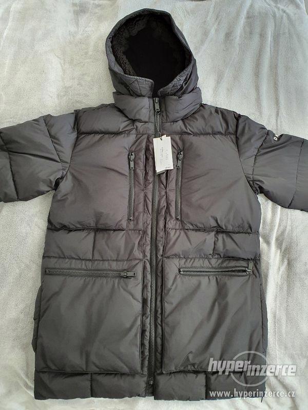 DKNY - Pánská zimní bunda/parka, černá, vel. L - foto 9