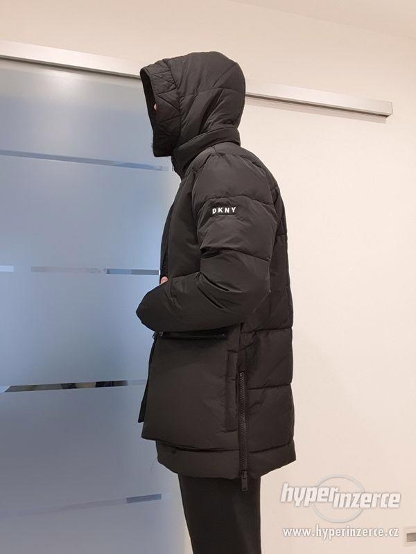 DKNY - Pánská zimní bunda/parka, černá, vel. L - foto 15