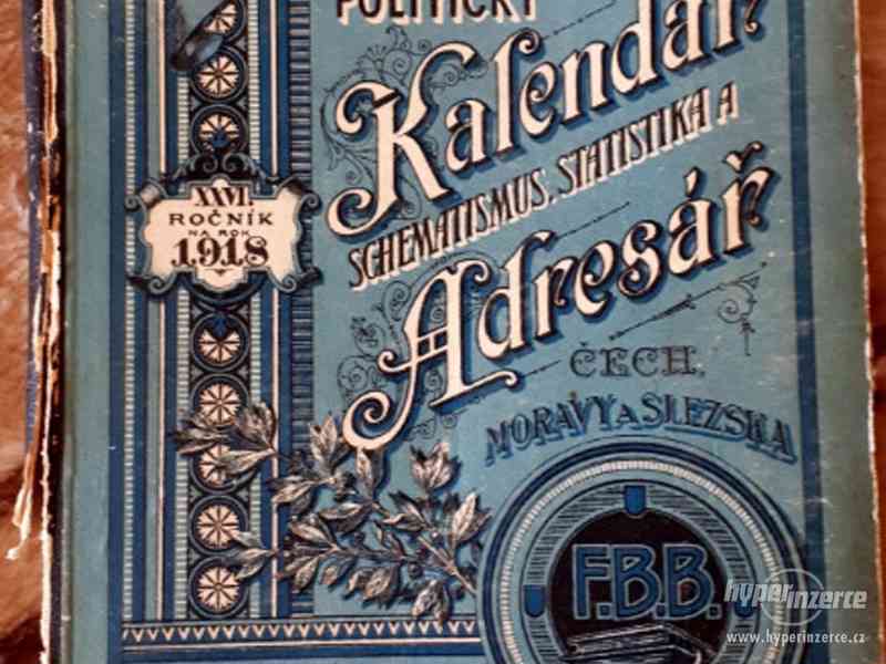 Batovcův almanach 1917/1918 na prodej - foto 1