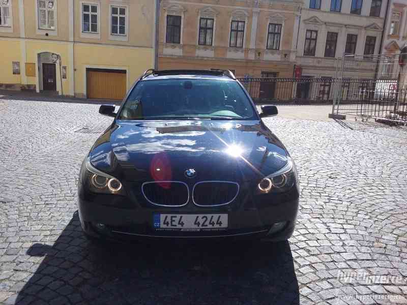 Prodám BMW 520d,120kw,11/2007 Černá barva - foto 8