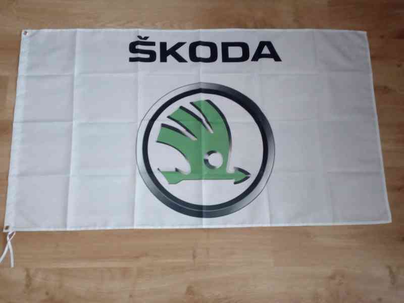 Vlajka ŠKODA - foto 1