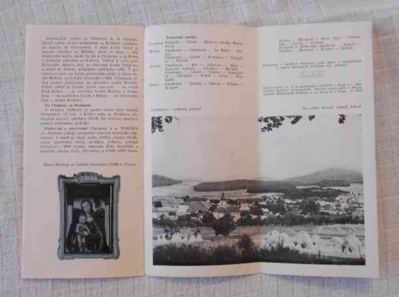 Brožura Chudenice kraj Dobrovského - 1954 - foto 5