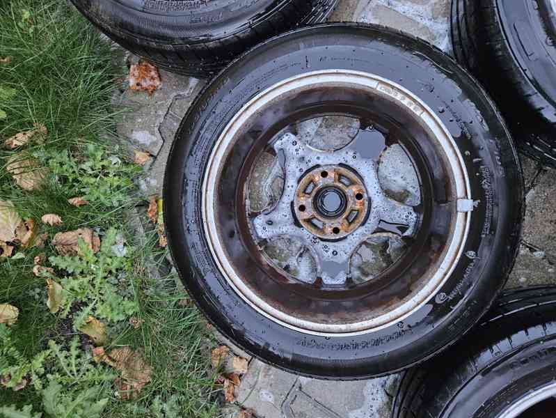 4x Peugeot Alu kola 4x108 R15 + letní pneu 195/55 - foto 6