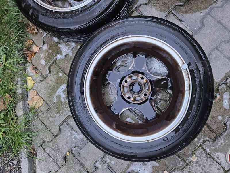 4x Peugeot Alu kola 4x108 R15 + letní pneu 195/55 - foto 5