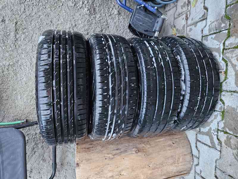 4x Peugeot Alu kola 4x108 R15 + letní pneu 195/55 - foto 9