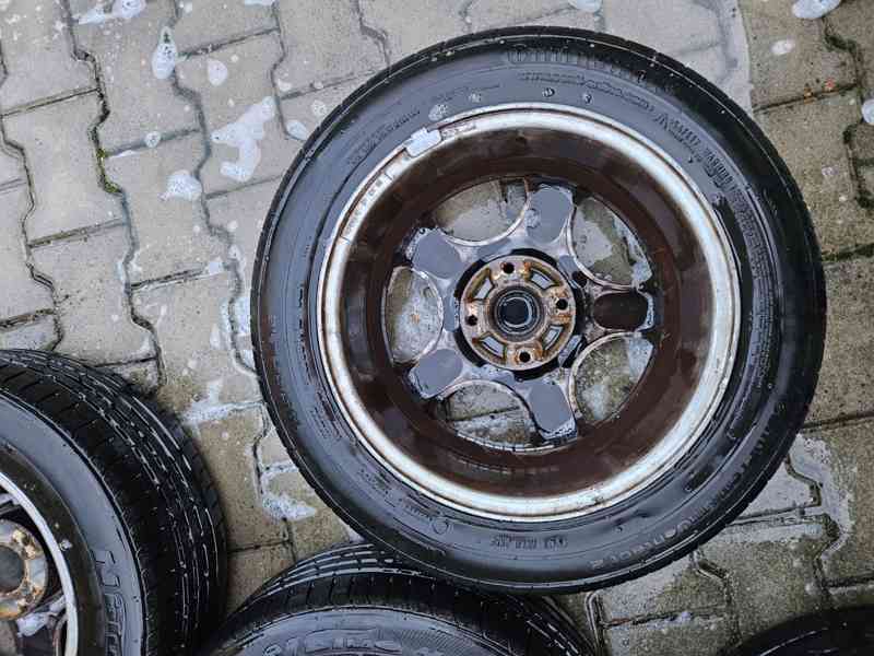 4x Peugeot Alu kola 4x108 R15 + letní pneu 195/55 - foto 7