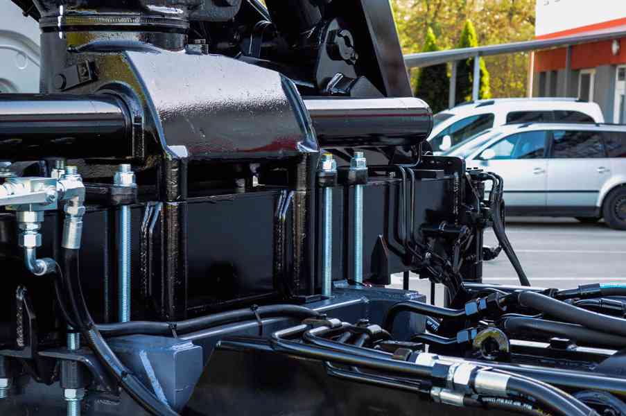 MERCEDES AXOR 1829 HÁKOVÝ NOSIČ KONTEJNERŮ HYDRAULICKÁ RUKA - foto 34