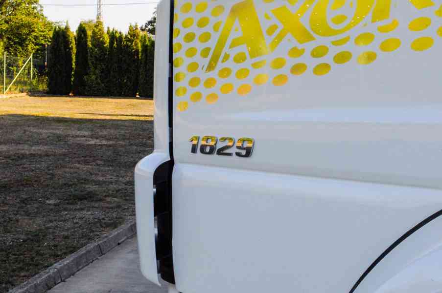 MERCEDES AXOR 1829 HÁKOVÝ NOSIČ KONTEJNERŮ HYDRAULICKÁ RUKA - foto 36